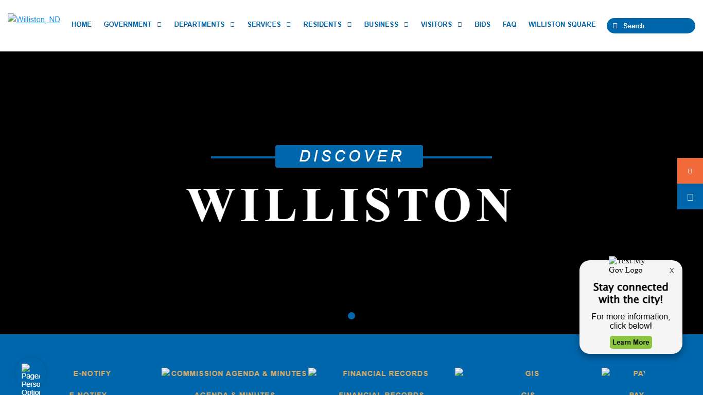 City of Williston North Dakota