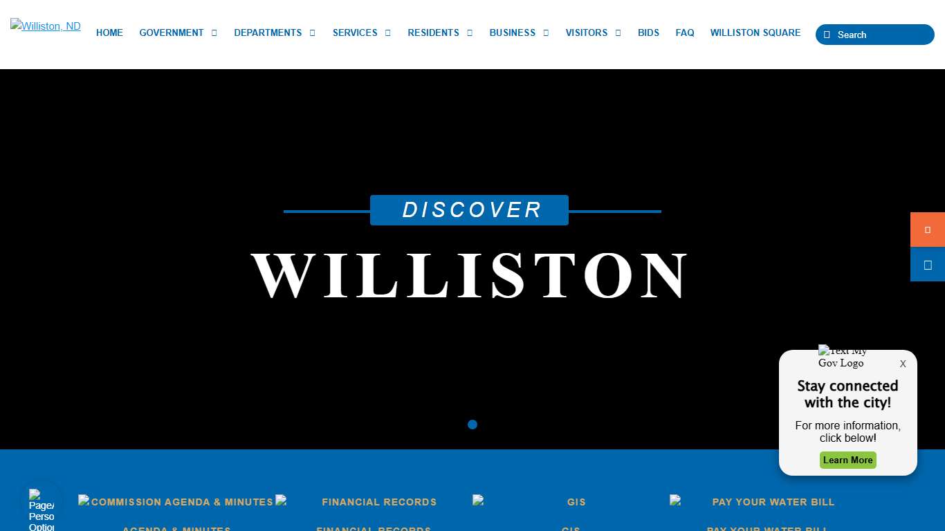 City of Williston North Dakota